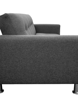 Sofa Cama Paris Lino Oxford, Brazos plegables, El Bazar Store, Futon 3 posiciones