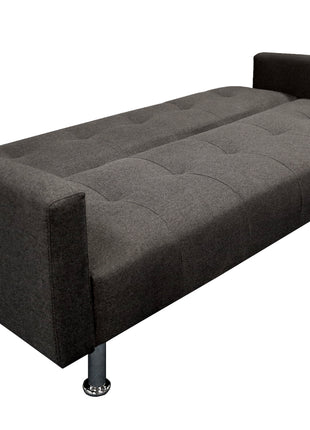 Sofa Cama Paris Lino Oxford, Brazos plegables, El Bazar Store, Futon 3 posiciones