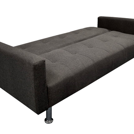 Sofa Cama Paris Lino Oxford, Brazos plegables, El Bazar Store, Futon 3 posiciones