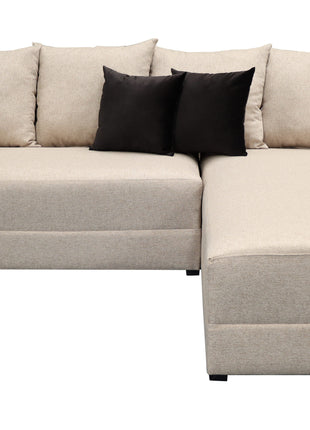 Sala Esquinera Samso Lino Beige- 240x180 cm, El Bazar Store