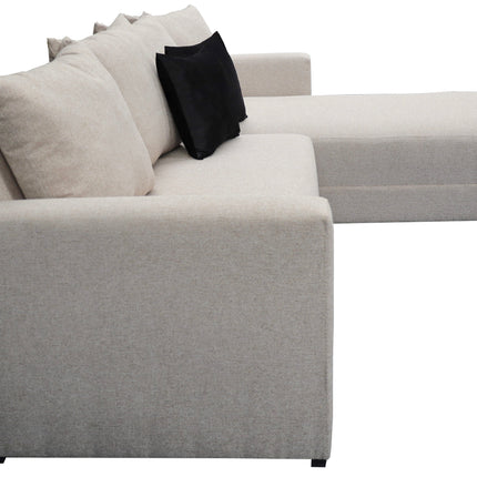 Sala Esquinera Samso Lino Beige- 240x180 cm, El Bazar Store