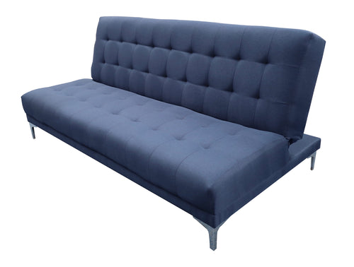 Sofa cama Verso Azul Marino - Matrimonial Futon 3 posiciones, El Bazar Store