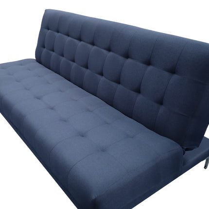 Sofa cama Verso Azul Marino - Matrimonial Futon 3 posiciones, El Bazar Store