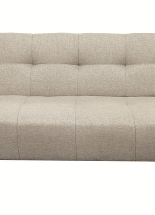 Sofa Cama Paris Lino Beige, Brazos plegables, El Bazar Store, Futon 3 posiciones