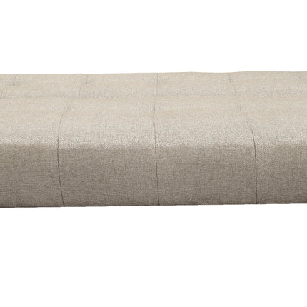 Sofa Cama Paris Lino Beige, Brazos plegables, El Bazar Store, Futon 3 posiciones