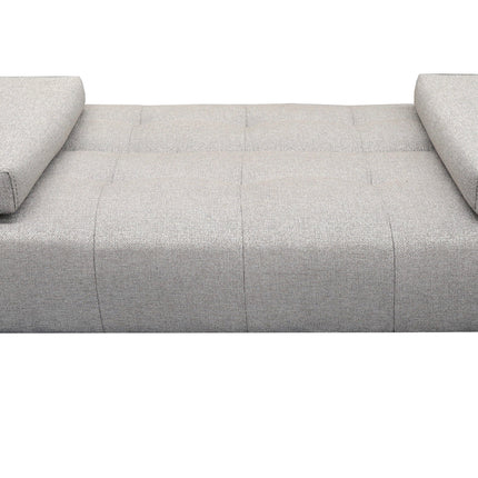 Sofa Cama Paris Lino Beige, Brazos plegables, El Bazar Store, Futon 3 posiciones