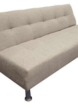Sofa Cama Paris Lino Beige, Brazos plegables, El Bazar Store, Futon 3 posiciones