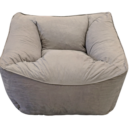 Sillon Puff El Bazar Store Beige, Sillon Ocasional