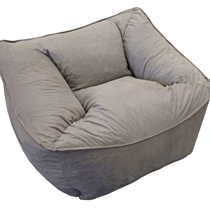 Sillon Puff El Bazar Store Beige, Sillon Ocasional