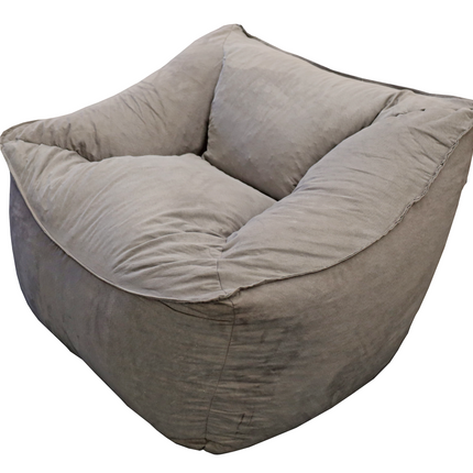 Sillon Puff El Bazar Store Beige, Sillon Ocasional