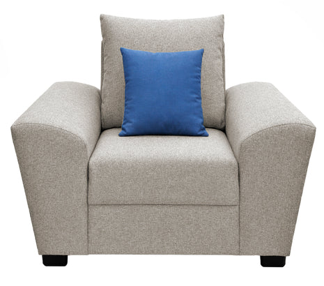 Sillón El Bazar Store Islandia Lino Beige 1 plaza, Modular, Moderno, Sofá, sala