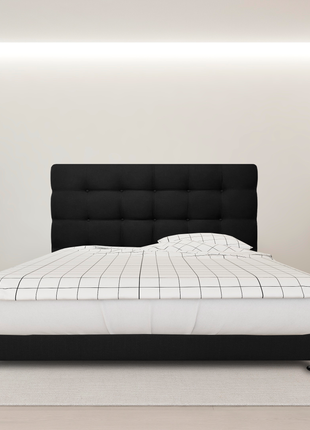 Cabecera El Bazar Store Linq Individual Negro, ajuste de altura