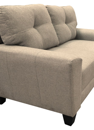 Sala Modular 3-2-1 El Bazar Store Sidney Beige, Sofa, Love seat y sillon