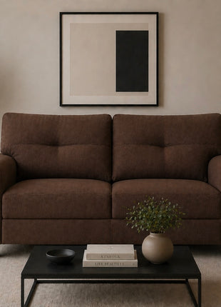 Sala Modular 3-2 El Bazar Store Sidney Lino nacional Chocolate Sofá Love seat