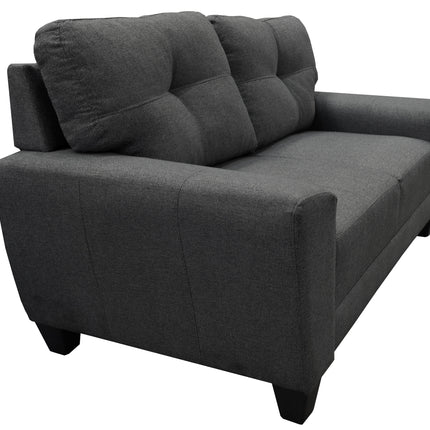 Sala Modular 3-2-1 El Bazar Store Sidney Gris oxford, Sofa, Love seat y sillon