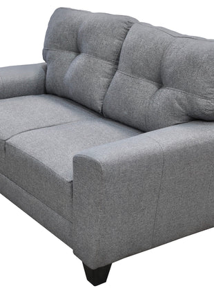 Sala Modular 3-2 El Bazar Store Sidney Lino nacional Gris Plata Sofá Love seat
