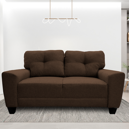 Sala Modular 3-2-1 El Bazar Store Sidney Chocolate, Sofa, Love seat y sillon