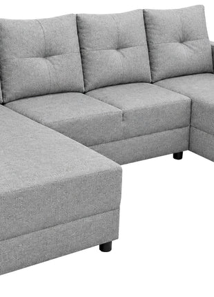 Sala Esquinera Modular en U El Bazar Store Luxor 160x270x160 cm 3 Piezas