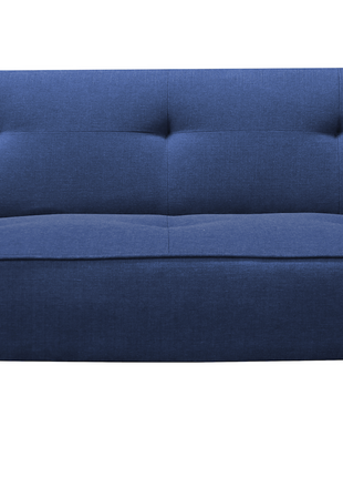 Sofa Cama Reclinable El Bazar Store Milo Azul Marino , Futon 3 posiciones, Sala