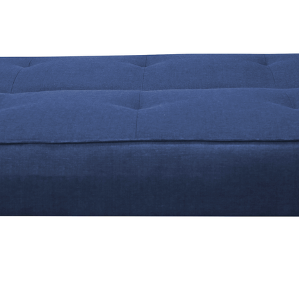 Sofa Cama Reclinable El Bazar Store Milo Azul Marino , Futon 3 posiciones, Sala