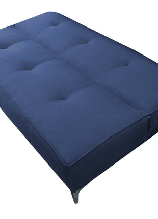 Sofa Cama Reclinable El Bazar Store Milo Azul Marino , Futon 3 posiciones, Sala