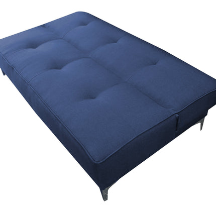 Sofa Cama Reclinable El Bazar Store Milo Azul Marino , Futon 3 posiciones, Sala