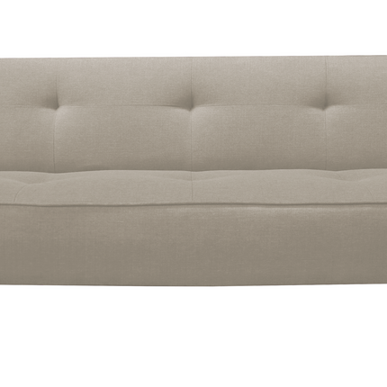 Sofa Cama Reclinable El Bazar Store Milo Beige , Futon 3 posiciones, Sala