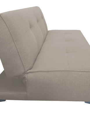 Sofa Cama Reclinable El Bazar Store Milo Beige , Futon 3 posiciones, Sala