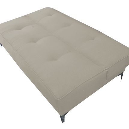 Sofa Cama Reclinable El Bazar Store Milo Beige , Futon 3 posiciones, Sala