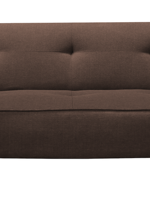 Sofa Cama Reclinable El Bazar Store Milo Chocolate , Futon 3 posiciones, Sala