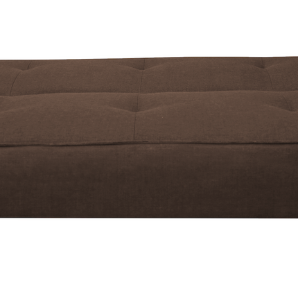 Sofa Cama Reclinable El Bazar Store Milo Chocolate , Futon 3 posiciones, Sala