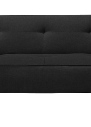 Sofa Cama Reclinable El Bazar Store Milo Negro , Futon 3 posiciones, Sala