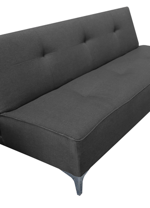 Sofa Cama Reclinable El Bazar Store Milo Gris Oxford , Futon 3 posiciones, Sala