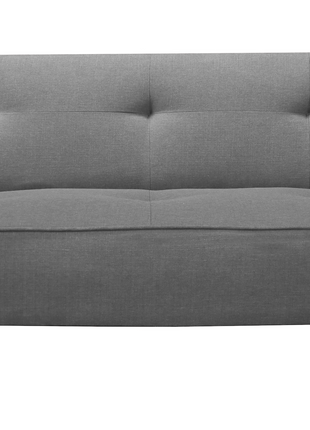 Sofa Cama Reclinable El Bazar Store Milo Gris Plata , Futon 3 posiciones, Sala