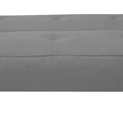 Sofa Cama Reclinable El Bazar Store Milo Gris Plata , Futon 3 posiciones, Sala
