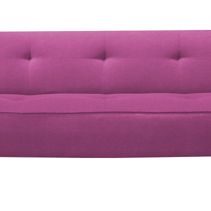 Sofa Cama Reclinable El Bazar Store Milo Rosa , Futon 3 posiciones, Sala