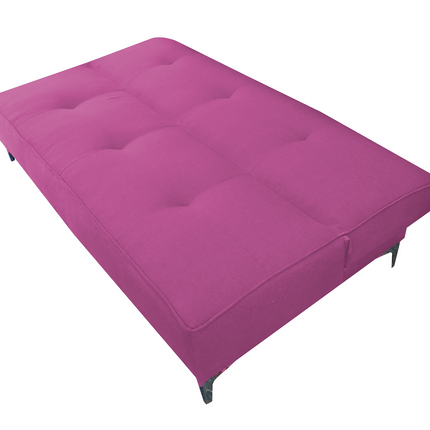 Sofa Cama Reclinable El Bazar Store Milo Rosa , Futon 3 posiciones, Sala