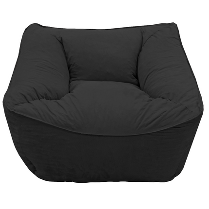 Sillon Puff El Bazar Store Negro, Sillon Ocasional