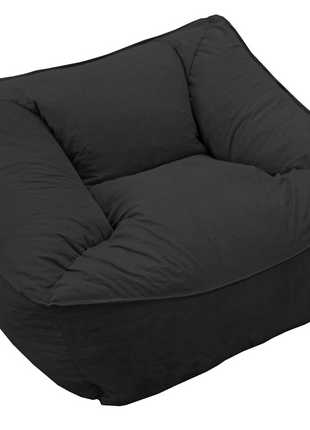 Sillon Puff El Bazar Store Negro, Sillon Ocasional