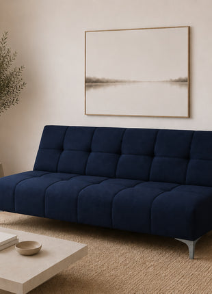 Sofá Cama Reclinable New York Lino Futon 3 Posiciones, El Bazar Store