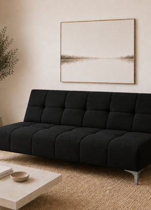 Sofá Cama Reclinable New York Lino Futon 3 Posiciones, El Bazar Store