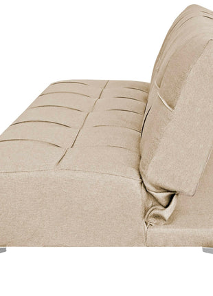 Sofá Cama Reclinable New York Lino Futon 3 Posiciones, El Bazar Store