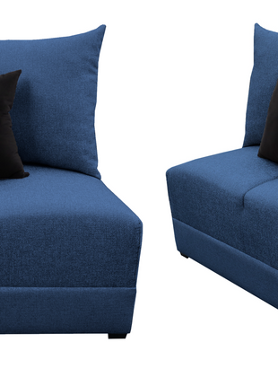 Sala Modular El Bazar Store Noruega 2-2 lino nacional 2 Love seat
