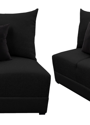 Sala Modular El Bazar Store Noruega 2-2 lino nacional 2 Love seat