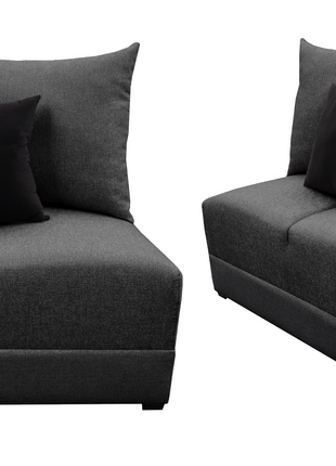 Sala Modular El Bazar Store Noruega 2-2 lino nacional 2 Love seat