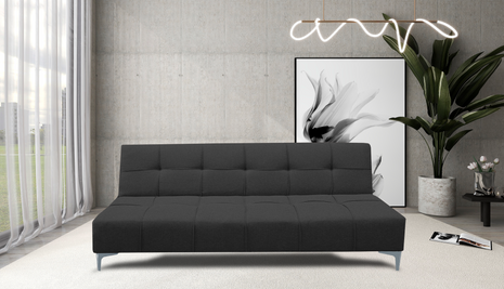 Sofá Cama Reclinable New York Lino Futon 3 Posiciones, El Bazar Store