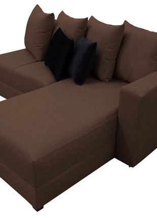 Sala Esquinera Orlando Chocolate - 200 x 160 cm, El Bazar Store