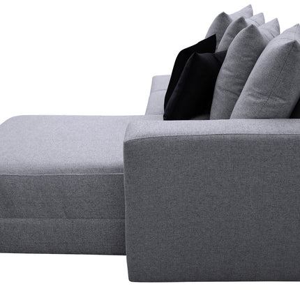 Sala Esquinera Orlando Gris Plata - 200 x 160 cm, El Bazar Store