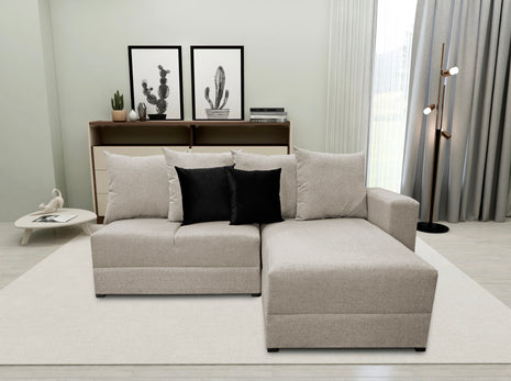 Sala Esquinera Orlando Beige - 200 x 160 cm, El Bazar Store
