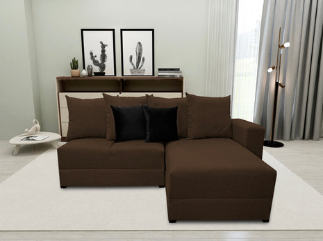 Sala Esquinera Orlando Chocolate - 200 x 160 cm, El Bazar Store